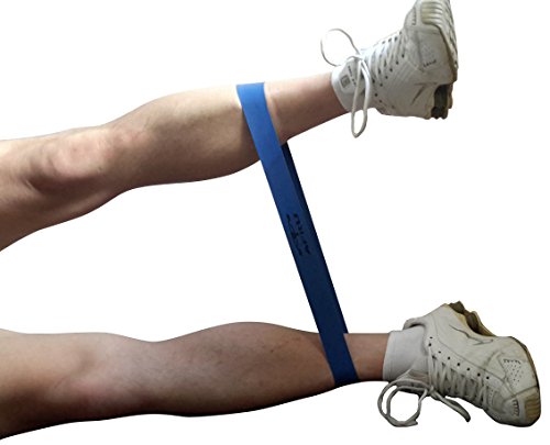 4FitU Fitnessbänder / Trainingsbänder, verschiedener Widerstand (Leicht, Mittel, Schwer). Ideal für Krafttraining, Yoga und Pilates. 100 % Naturlatex, verschiedene Widerstände Complete Resistance Set of 4 Bands - 4