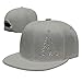 Produktbild Stars Letter A Solid Flat Bill Hip Hop Snapback Baseball Cap Unisex Sunbonnet Hat.