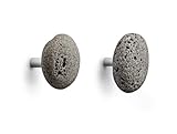 Farbe: grau Normann Copenhagen 103000 Stone Hooks, Wandhaken