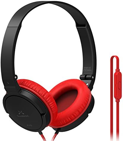 Soundmagic P11S Over-The-Ear Headset (Red)