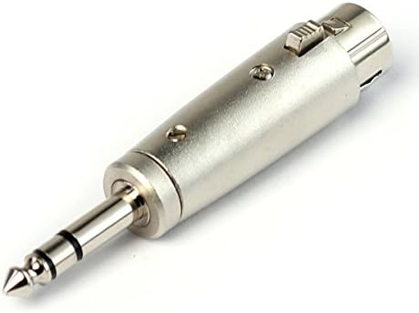 EAGLETONE ACO57 Jack Male/XLR Female Connector Adapter Silver