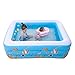 Produktbild Riesiger Aufblasbarer Pool, Family Pool, Aufblasbarer Pool Für Erwachsene Für Sommerfest, Rechteckiger Familien-Swimmingpool Für Kinder, 18014060cm