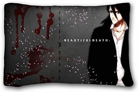 Soft Pillow Case Cover ( Anime Bleach ) Standard Size Pillowcase for Hair &amp; Facial Beauty Size 20x30 Inches suitable for Full-bed
