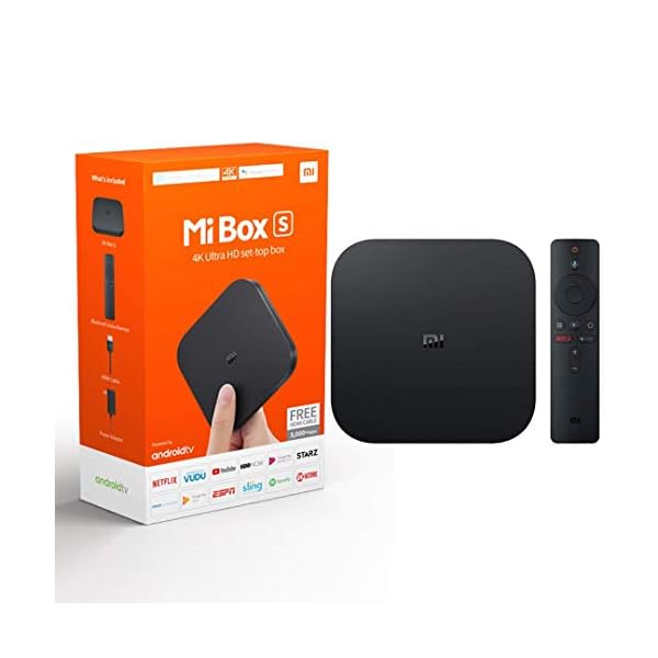 Original Xiaomi TV Box S (EU Version) 4K Ultra HD con Dolby Audio, Reproductor Multimedia