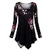Produktbild GreatestPAK Pullover Damen gedruckt Rundhalsausschnitt Langarm Top