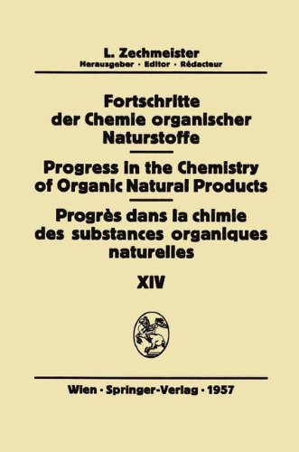 Fortschritte der Chemie Organischer Naturstoffe/Progress in the Chemistry of Organic Natural Products/Progrès Dans la Chimie des Substances Organiques ... Chemistry of Organic Natural Products, 14)