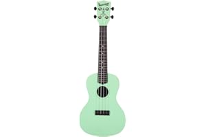 KALA Waterman KA-CWB-GN - Sea Foam Green Concert Ukulele, with Tote Bag