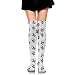 Produktbild suzhouxiu Funny Nutella Womens Knee High Socks Long Socks Sport Socks Thin for Running,Medical,Athletic,Travel