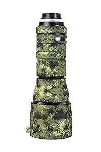 CAMOCOAT Lens Cover Tamron SP 150-600mm F/5-6.3 Di VC USD G2 | Water Resistant & All Terrain Protection (Dark Forest Green)