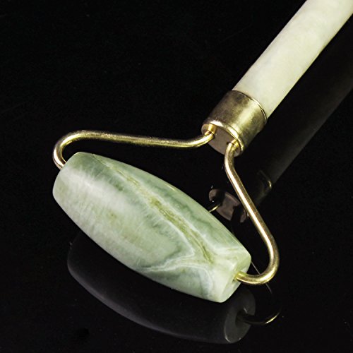 PsmGoods® Anti-Aging Jade Stein Massage Roller Gesichts-Entspannung Abnehmen Tool Natürliche Gesicht Körper Gesunde Kälte Therapie Roller - 5