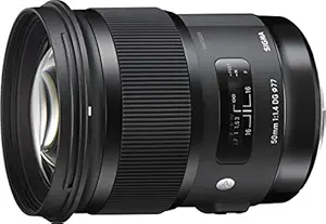 Sigma 50mm F1.4 DG HSM Art Lens for Nikon Cameras