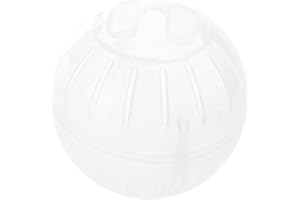 WYJUAN Silent Exercise Ball Toys Plastic Spinner Hamster Running for Sugar Gliders Small Mice Gerbils Hamster Exercise Ball, Small Animal Exercise Wheels (10cm)
