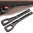 Roxbury 2 Pack Car Seat Side Gap Filler with Slot for Storing Phone, Cards & Coins, Side Gap Plug Strip to Prevent Dropping Items