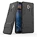 Price comparison product image SsHhUu Nokia 7 Plus 2018 Case, Shock Proof Cover Dual Layer Hybrid Armor Combo Protective Hard Case with Kickstand for Nokia 7 Plus 2018 (6.0") Black