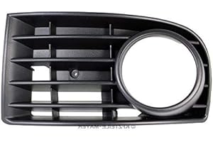 AUTOFORNITURE ITALIA GRIGLIA PARAURTI ANTERIORE SINISTRA CON SEDE FENDINEBBIA GOLF V DAL 2003 AL 2008 (4 PROFILI)