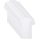 Fruit of The Loom Pack 10 Men's Basic T-shirts &ndash; Short-Sleeved T-Shirts &ndash; Men's T-Shirt Ideal for Everyday Use and Comfort.