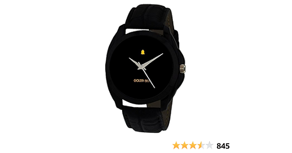 Golden Bell Original Analog Black Dial 