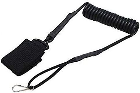 Wynoz Molle Tactical Multipurpose Fastener Pistol Lanyard Coiled Wire Secure Sling