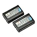 Price comparison product image DSTE® 2x EN-EL1 Rechargerable Li-ion Battery for Nikon Cooipix 4300 Cooipix 4500 Cooipix 4800 Cooipix 5400 Cooipix 5700 Cooipix 775 Cooipix 8700 Cooipix 880 Cooipix 885 Cooipix 995 E880 Camera as Konica Minolta NP-800 DG-5W Dimage A200