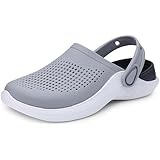 Crosskix Men's Classic Casual Sports Clogs/Sandals with Adjustable Back Strap for Adult | Comfortable & Lightweight| Stylish & Anti-Skid|Waterproof & Everyday Use Mules for Gents & Boys: 