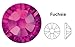 Swarovski Crystal Fuchsia (502) Rhinestone Gems - Small Pack - 1.8Mm (Ss5) 60 In Pack