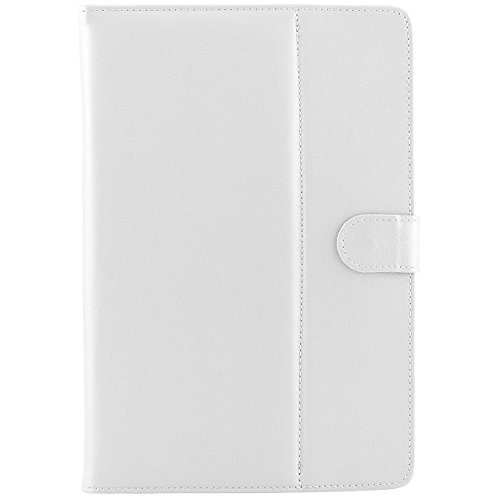 iProtect Kunstleder Tasche für MEDION LIFETAB Schutz Hülle Case mit Stylus PEN für S10346 MD 98992 und S10366 MD 99781 10,1 Zoll weiß - 3