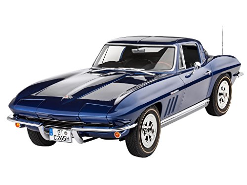 Revell GmbH 07434 1965 1:8 Scale Corvette Sting Ray Model Set