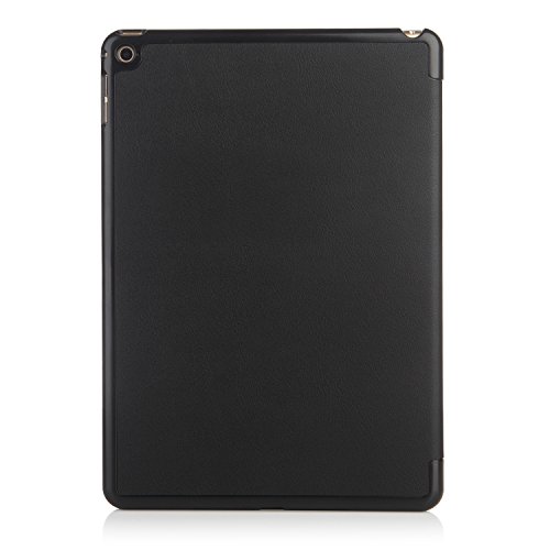 iHarbort® Apple iPad Air 2 Hülle – Ultra Slim Leder Tasche Hülle Etui Schutzhülle Ständer Smart Cover Case für iPad Air 2/ iPad 6 Generation , mit Schlaf / Wach-up-Funktion (iPad Air 2, schwarz) - 6
