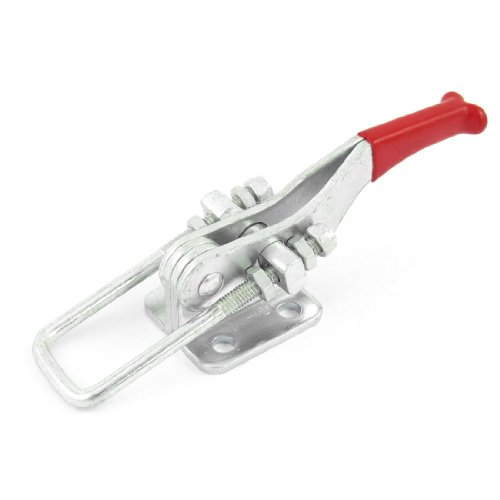 Sourcingmap a13081300ux0416 318 kg 701 lb schnelle Verriegelung Aktion Halten Toggle Clamp 431 mit rotem Griffprofil
