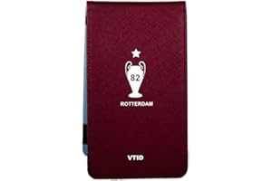 Caddy Club - Aston Villa Headcovers and Accessories - Retro Football Shirt Design - Drivers, Putters and Scorecard - Fits All Clubhead Brands - Premium Stitching and Lining - Perfect Golf Gift for Men