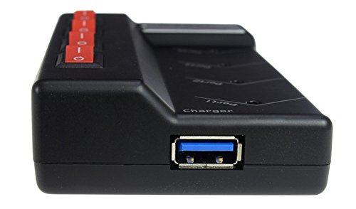 getDigital Ultimate Hub mit Stromversorgung (4-schaltbares Port, USB 3.0) schwarz - 4