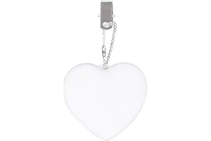 PUNELE Purse Light Handbag Light,LED Heart Shaped Handbag Light,Automatic Sensor Atmosphere Light,Intelligently Smart Touch Keychain,Purse Decoration Light,Purse Accessories Gifts