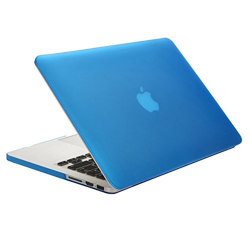 Macbook Pro 13 Retina Hülle,TECOOL [Ultra Slim Serie] Plastik Hartschale Schutzhülle Snap Case,Silicon Tastatur Abdeckung und Schirm Schutz Tasche Cover Zubehör für Apple MacBook Pro 13.3 Zoll – Hellblau - 5