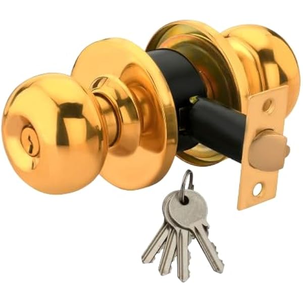 Brinks 2102-105 Tulip Style Keyed Alike Door Knob And Deadbolt Combo...