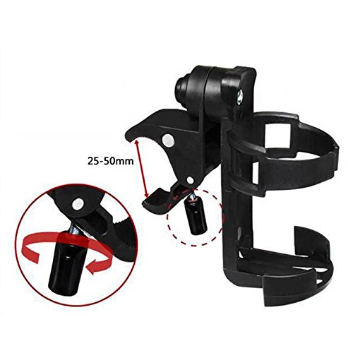 Hrph Empfindliche Schwarz Kinderwagen -Becherhalter -Universal-Kinderfahrradflaschenregal - 4