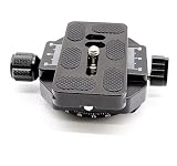:) Con el hilo hembra de UNC 3/8 "estándar, se puede utilizar en virtualmente cualquier bola cabeza, trípode o monopod.