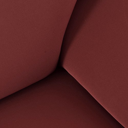 Nibesser Couchhusse Sofabezug Couchbezug Verfügbar in Verschiedenen Größen (2 Sitzer/145-185cm, Kaffeebraun 2) - 3