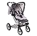 Minene Reversible Pushchair Liner (Grey / White Polka Dot)
