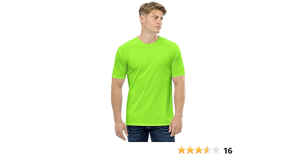 Half Sleeve Solid Polyester T-Shirt 