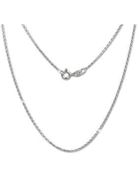 SilberDream Anker-Kette Damen 42cm diamantiert 925 Sterling-Silber Halskette SDK28942J