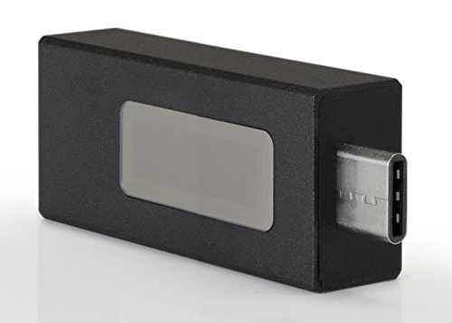 Plugable USB-C-Spannungs- und Strommesser mit Stromflussrichtungsangabe, Aluminiumkonstruktion und OLED-Bildschirm - 4