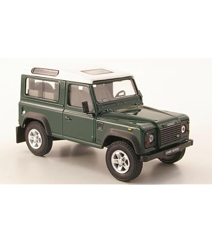 Matchbox 2022-2020 Land Rover Defender 90 Diecast Car - 1:64 Scale, Green, Short Card #11/100