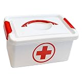 caja botiquin promart  Plastic Forte Caja botiquín Primeros Auxilios con Tapa 4L. de Capacidad
