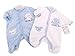 BNWT NB premature unisex little puppy velour sleepsuit 3-5lb 5-8lb 8-12 lbs (8-12lb, Blue)