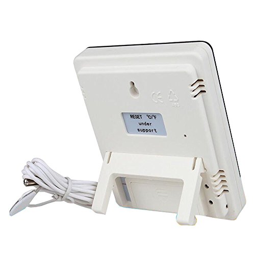 Irmessi Outdoor und Indoor-Digital-Thermometer und Hygrometer Wetterstation Luftfeuchtigkeit und Temperaturmonitor - 2