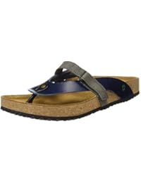 El Naturalista Ne65 Stream Oiled Lux Suede Waraji, Sandalias con Tira a T para Mujer