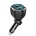 Produktbild Dual USB Port Car Charger Mobile Phone Tablet DVR Navigation Device Cigarette Lighter Adapter