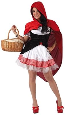 Atosa - 5945 - Costume - Déguisement Femme Sexy Chaperon Rouge - Taille 2