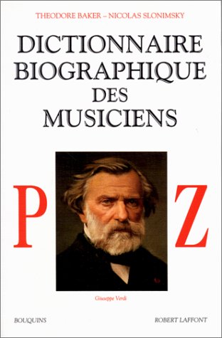 couverture de : Dictionnaire biographique des musiciens tome 3