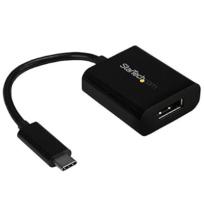 StarTech.com Adaptateur vidéo USB-C vers DisplayPort - Convertisseur USB Type-C vers DP - 4K 60 Hz - Noir